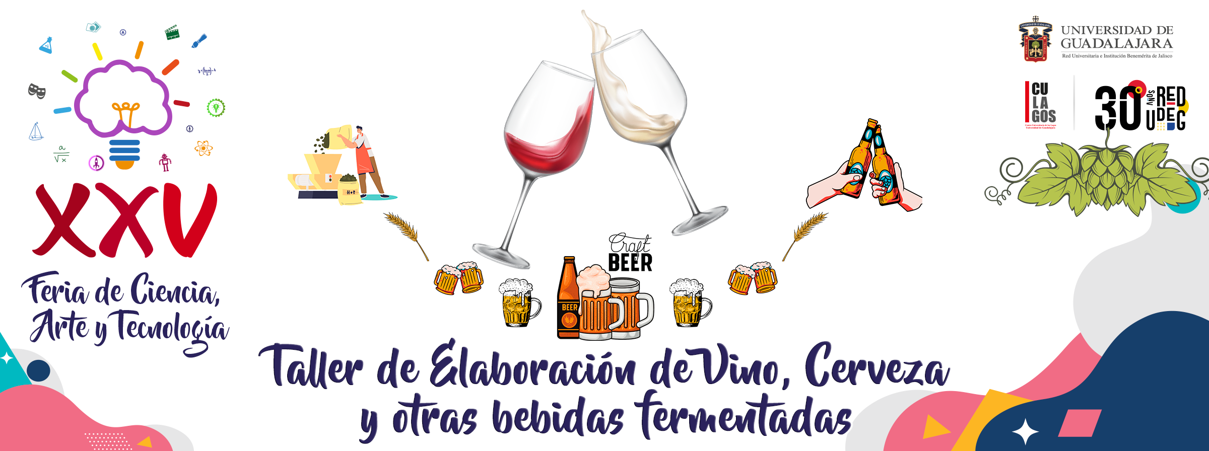 Banner - Elaboración de Vino, Cerveza y otras bebidas fermentadas