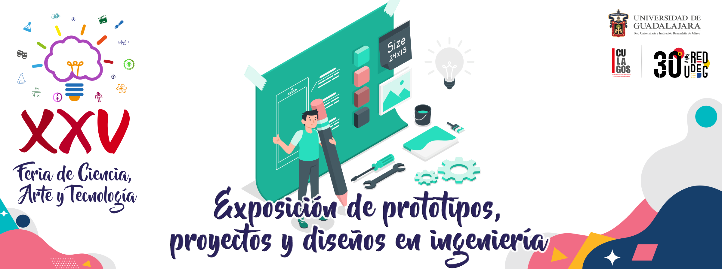 Banner - Exposición de prototipos, proyectos y diseños en ingeniería