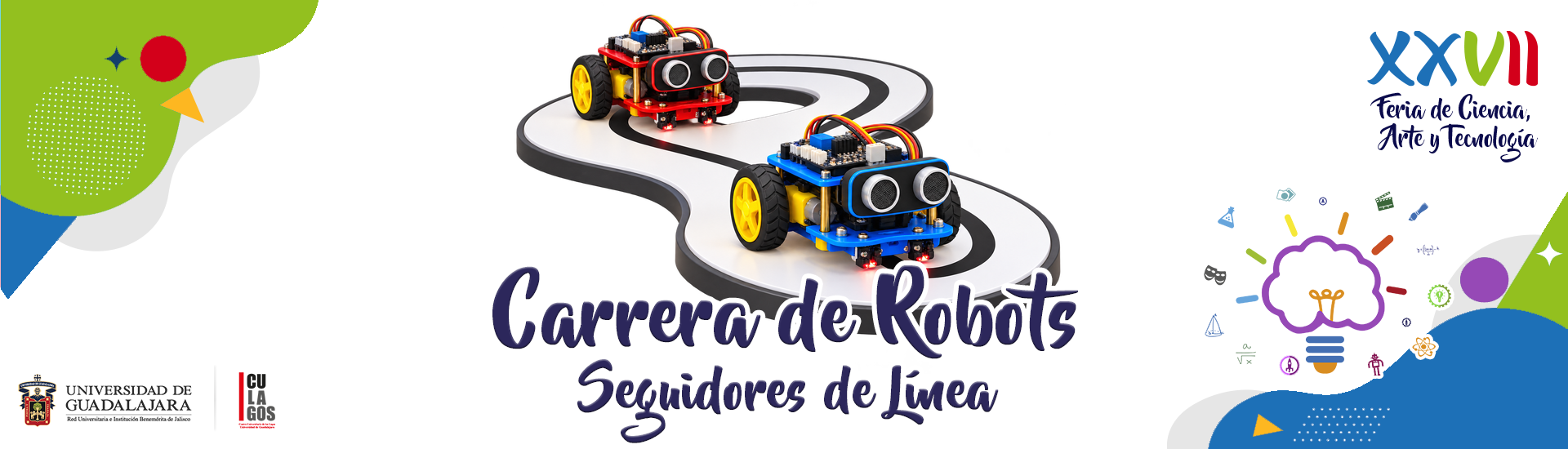 Banner - Carrera de robots