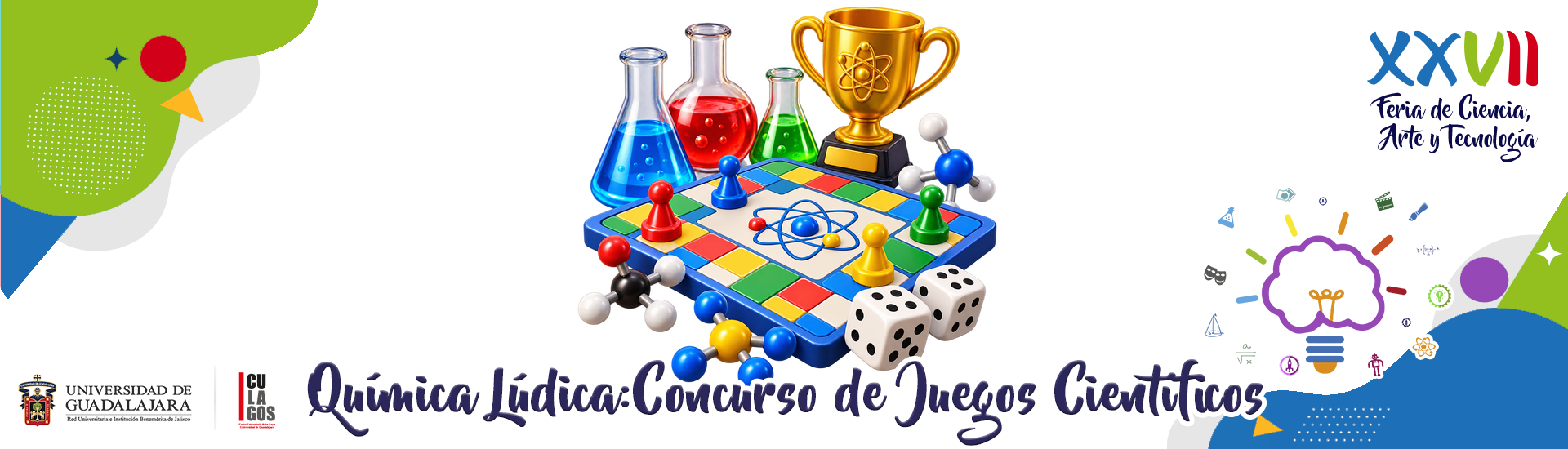 Banner - Química Lúdica: Concurso de Juegos Científicos