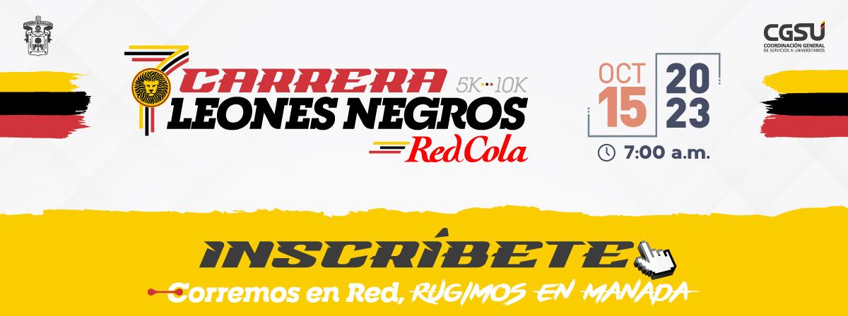 Banner Carrera Leones Negros