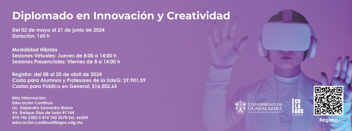 Banner - Diplomado en Innovación y Creatividad