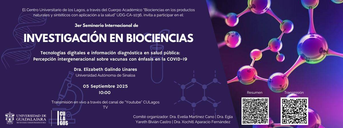SEMINARIO INTERNACIONAL DE INVESTIGACION EN BIOCIENCIAS