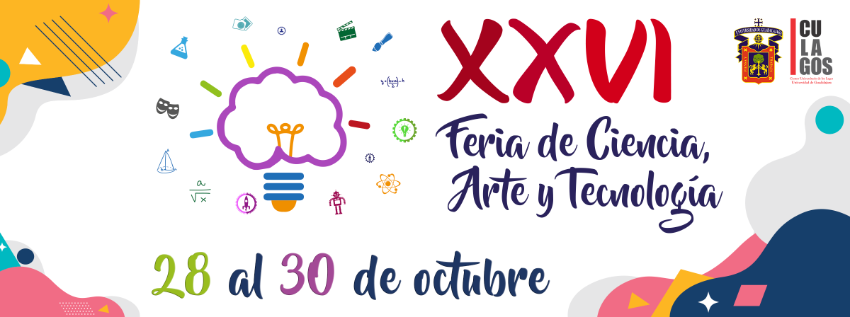 Banner XXVI Feria de la Ciencia, Arte y Tecnología