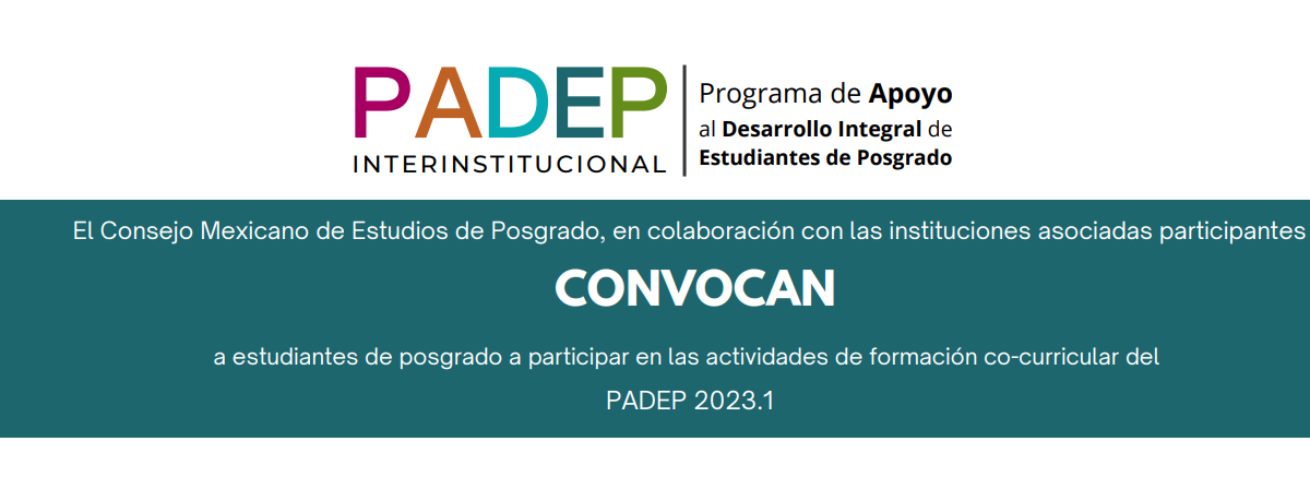 Banner Programa de Apoyo al Desarrollo Integral de Estudiantes de Posgrado