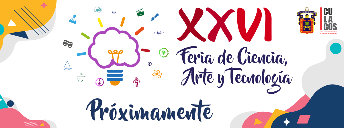 Banner Próximamente XXVI Feria de la Ciencia, Arte y Tecnología
