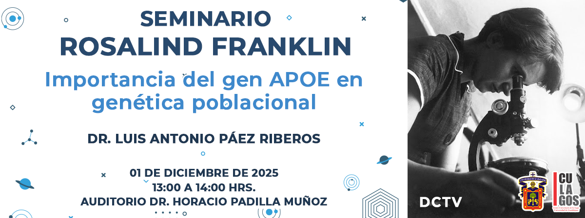 Banner Seminario Rosalind Franklin - 01 de diciembre de 2025