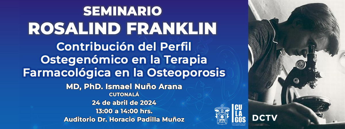 Banner - Seminario Rosalind Franklin - 24 de abril de 2024