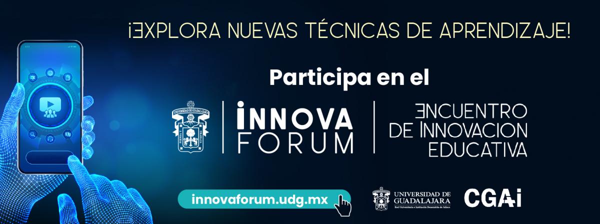 Banner Encuentro de Innovación Educativa Innova Forum