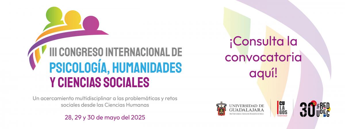 Banner - III Congreso Internacional de Psicología, Humanidades y Ciencias Sociales