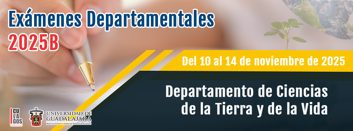 Exámenes Departamentales 2025B -DCTV