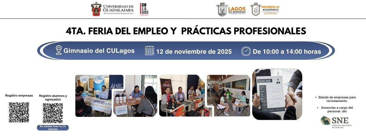 4ta. Feria del empleo y prácticas profesionales