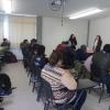 Bienvenida de la maestra Gabriela Lamas y Norie Hirayama a los estudiantes de la orientación en japonés