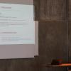 El doctor David Papo expone mediante diapositivas cómo es la Universidad de Lile